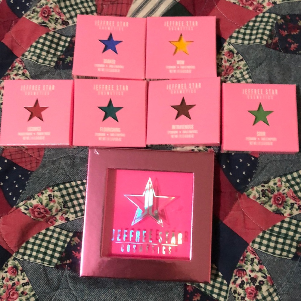 Jeffree Star Artistry 9 Pan Magnetic Palette & Singles Bundle